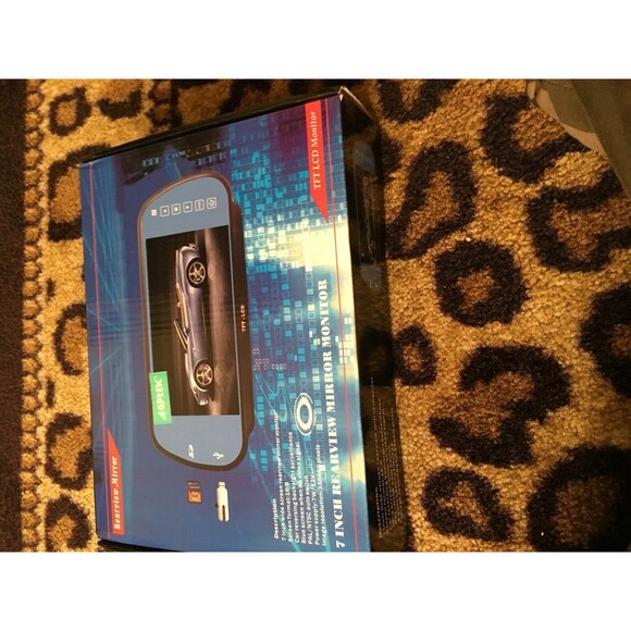 AGPTEK 7" Auto Car Rearview Mirror Backup Camera - Picture 1 of 8